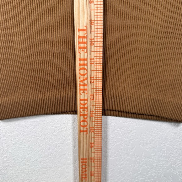 NWT!!‎ Offline by Aerie Women's Brown Ribbed Seamless Crop Top | Size Medium - Picture 5 of 8